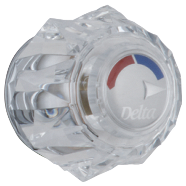 Delta H71 Clear Knob Handle Kit - Tub & Shower In Finishes