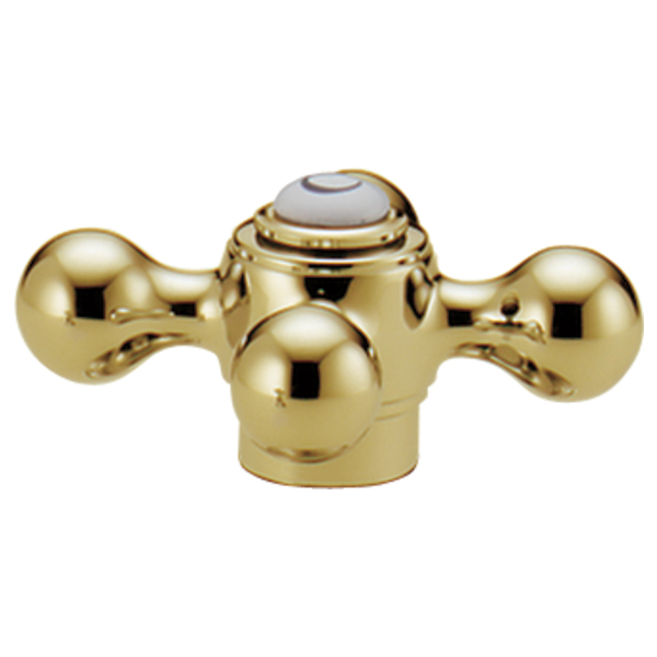 Brizo HK33C-BB Single Metal Cross Handle Kit In Brilliance Brass