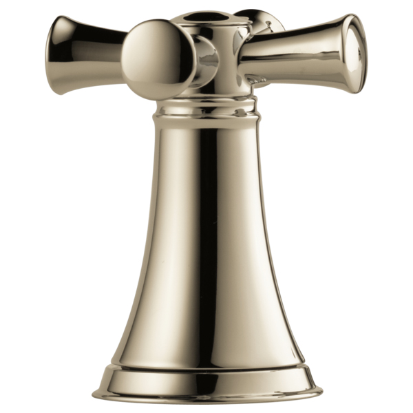 Brizo HX505-PN Baliza Metal Cross Handle Kit (Pair) In Polished Nickel