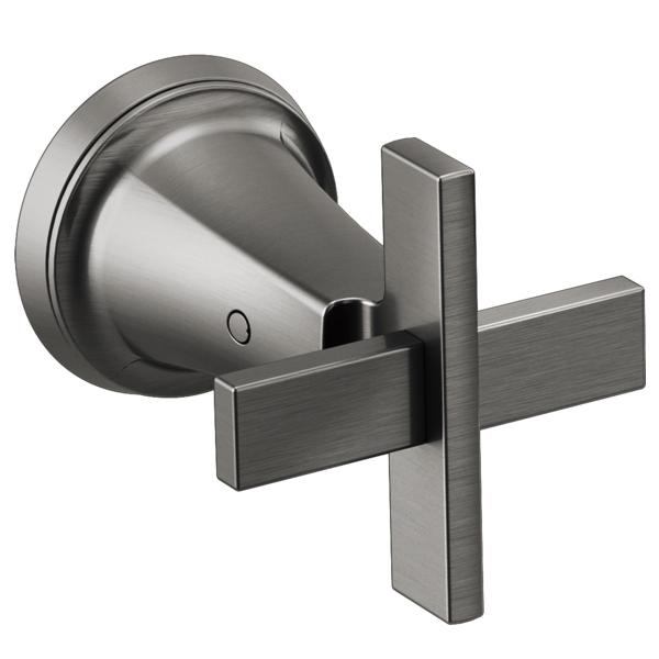 Brizo HX5898-SL Levoir Wall Mount Cross Handle Kit In Luxe Steel