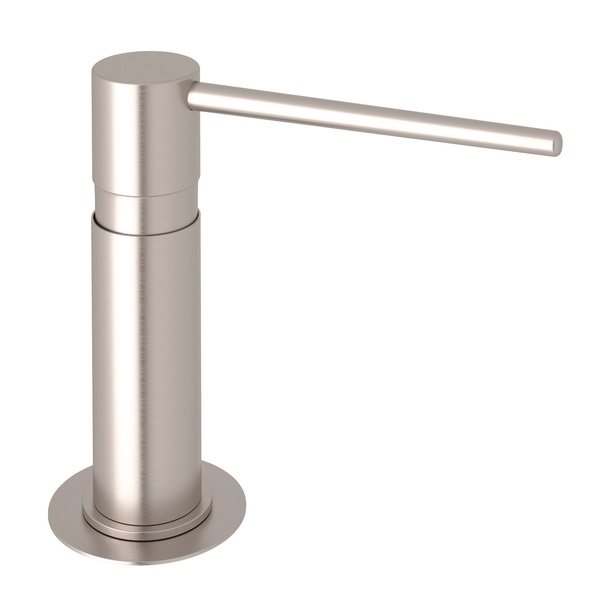 Rohl LS2150STN Holborn Modern Luxury Soap/Lotion Dispenser in Satin Nickel