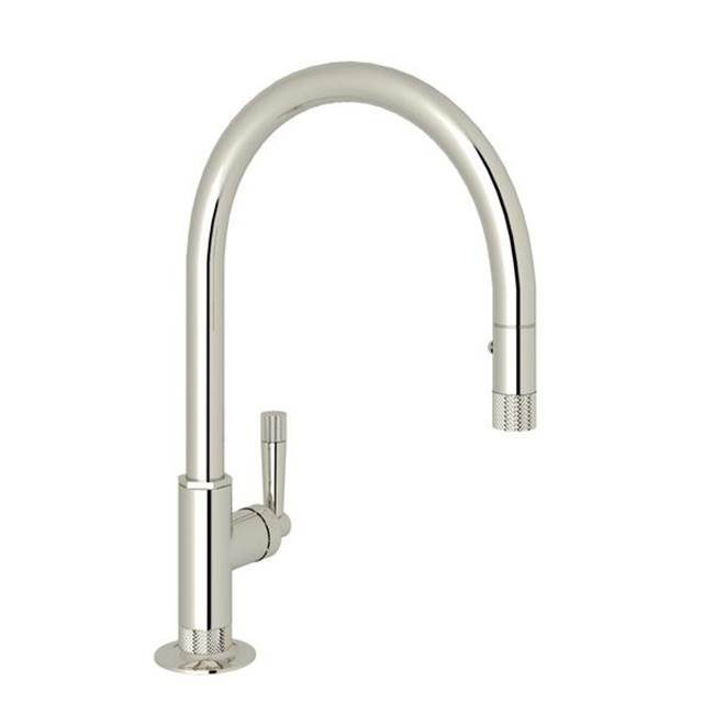 Rohl MB7930LMPN-2 Graceline Michael Berman Pull-Down Kitchen Faucet in Polished Nickel