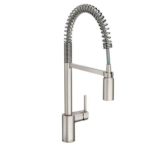 Moen 5923EWSRS Align Pullout Spray Electronic Single Hole Kitchen Faucet Spot Resist in Stainless