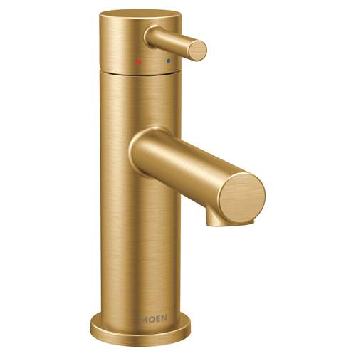 Moen 6190BG Align Single Hole Bathroom Faucet in Brushed Gold