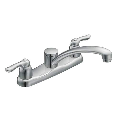 Moen 7906 Chateau Widespread Kitchen Faucet in Chrome