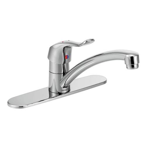 Moen 8701 M-Dura Single Hole Kitchen Faucet in Chrome