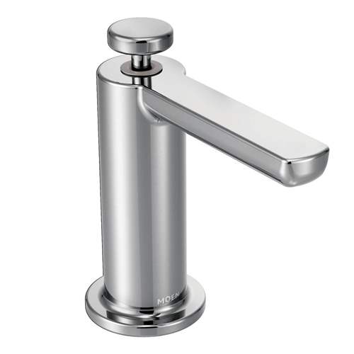Moen S3947C Modern Kitchen Soap Dispenser in Chrome