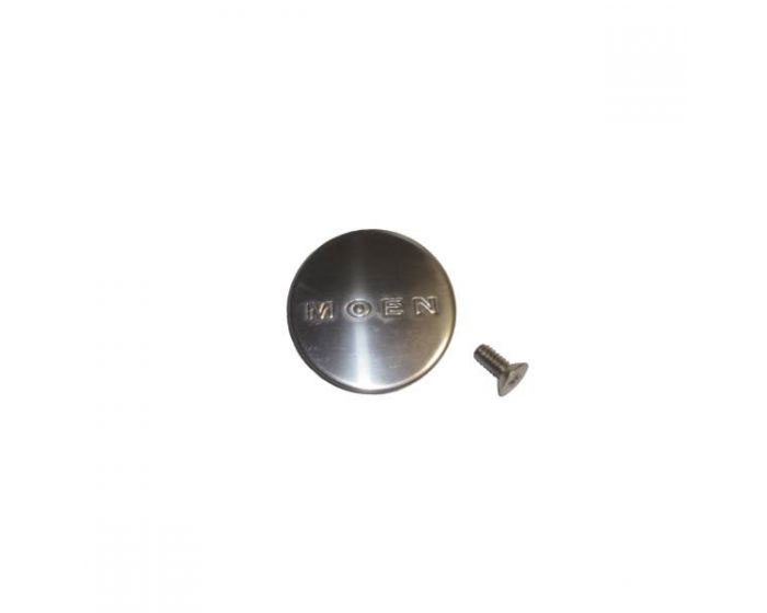 Moen 13127 Knob handle kit - Legend 1 handle tub/shower - charcoal knob with and gold insert in Chrome
