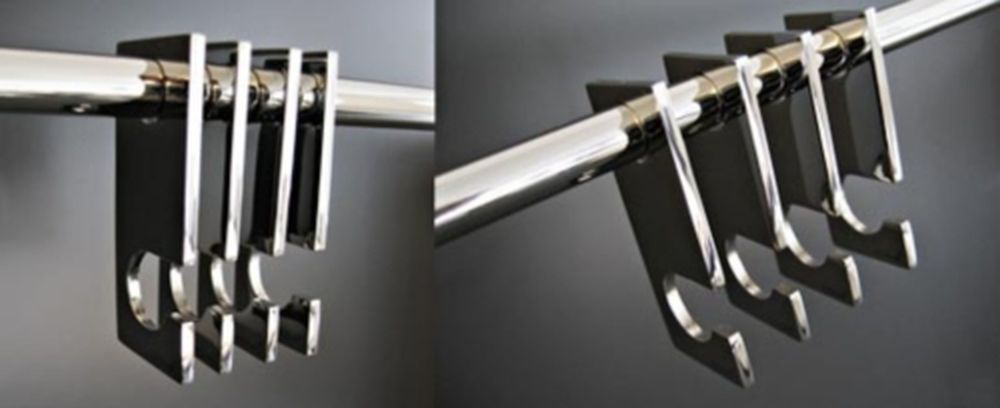 Frost Design O1907 Nova2 Hook For Bar In Polished