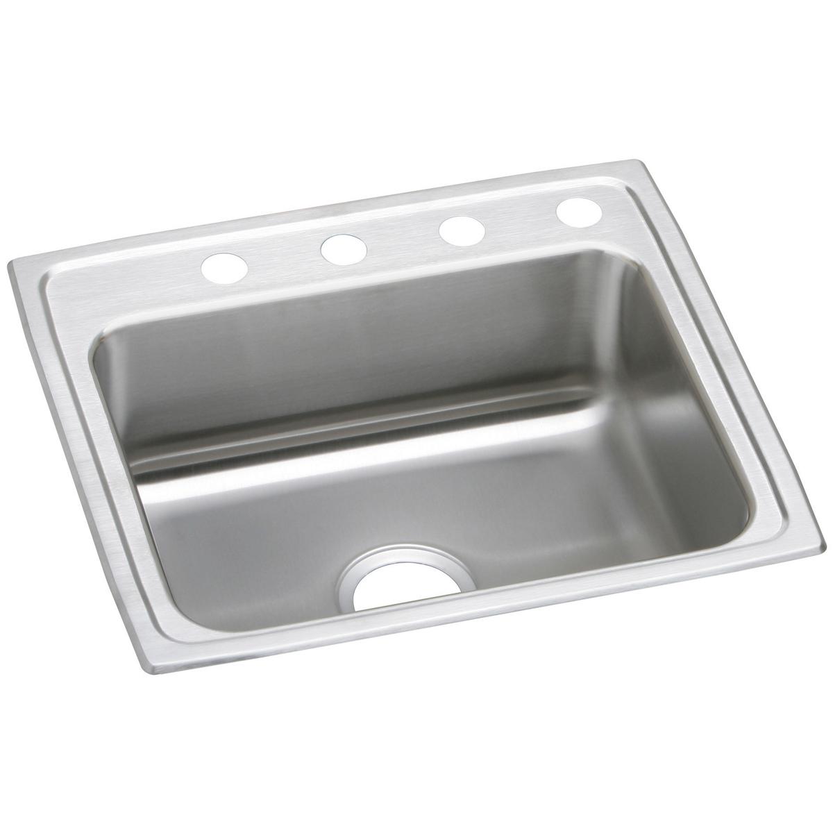 Elkay PSR25224 Celebrity Stainless Steel 25" x 22" x 7-1/2", Single Bowl Drop-in Sink