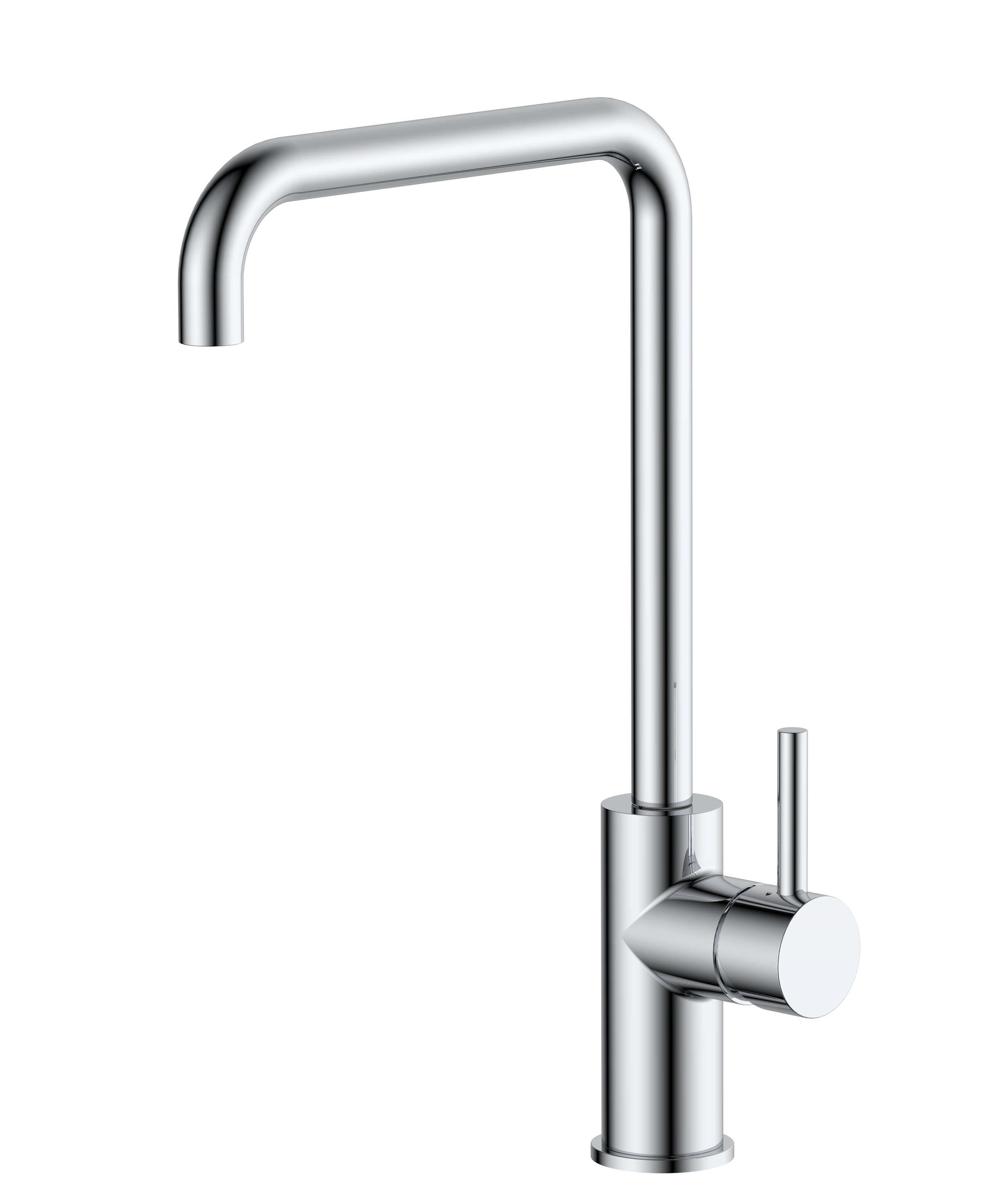 Emory and Bond EBKSL19CP Contempo Series Contemporary Single Handle Kitchen Faucet in Polished Chrome