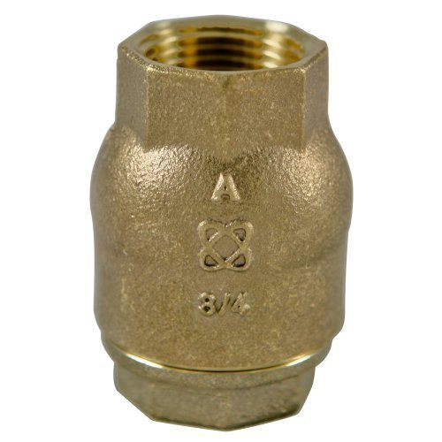 Nibco NL931XB Bronze Spring Check Valve, 1 1/4" NPT Female