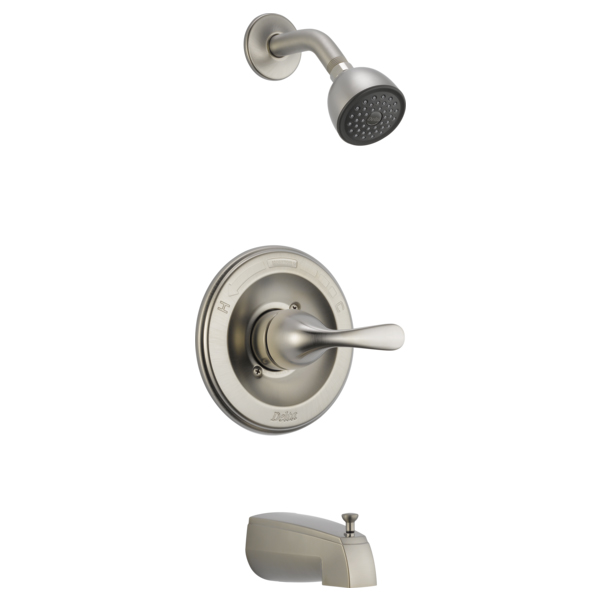 Delta T13420-SS Classic Monitor 13 Series Tub & Shower Trim Only in Stainless (Rough Sold Separately)