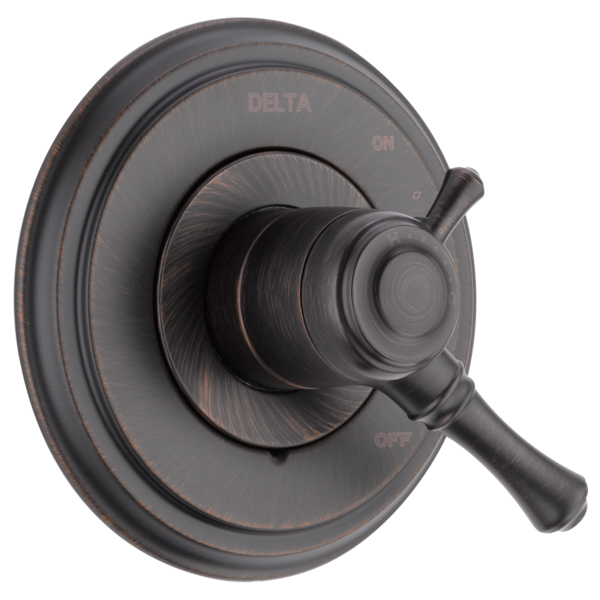 Delta T17097-RB Cassidy® Monitor® 17 Series Dual Function Pressure Balanced Valve Trim Only in Venetian Bronze (Rough-In Sold Separately) 