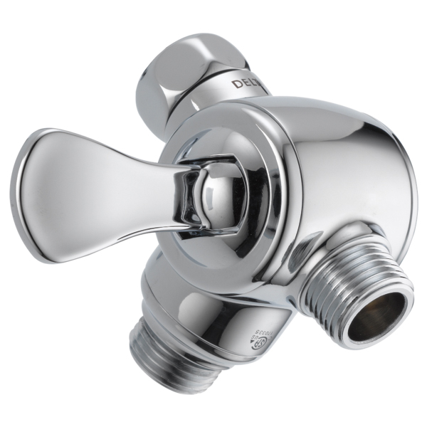 Delta U4929-PK Universal Showering Components 3-Way Shower Arm Diverter For Hand Shower In Chrome