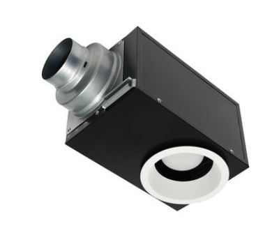 Panasonic FV-08VRE2 WhisperRecessed LED Fan with LED Light, 80 CFM