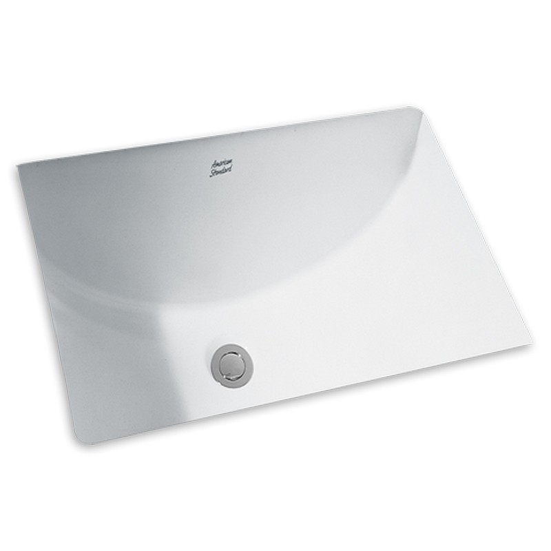 American Standard 0614300.020 0614.300.020 Studio Undercounter Sink with Glazed Underside in White