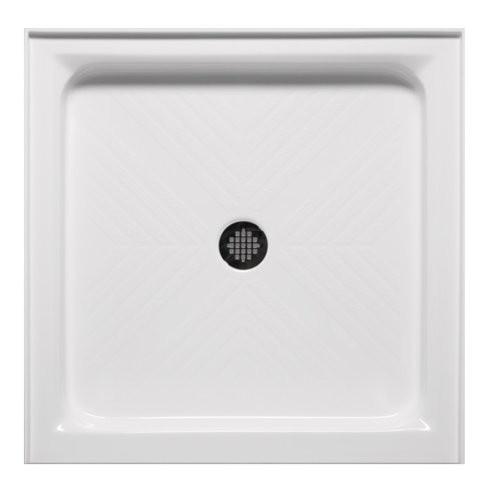Americh A3232ST-WH 3232 Single Threshold Shower Base In White