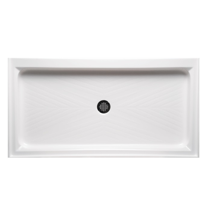 Americh A4834ST-WH 4834 Single Threshold Shower Base In White