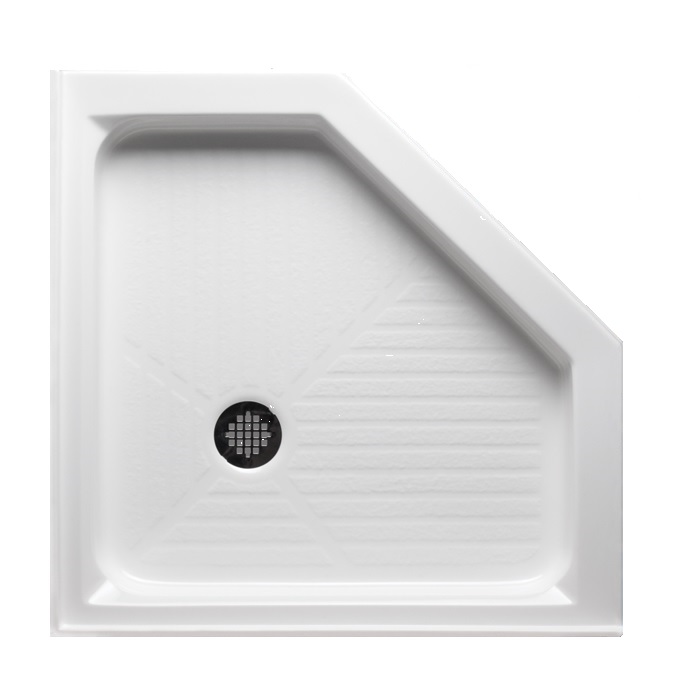 Americh A4848NA-WH 4848 Neo Angle Shower Base In White