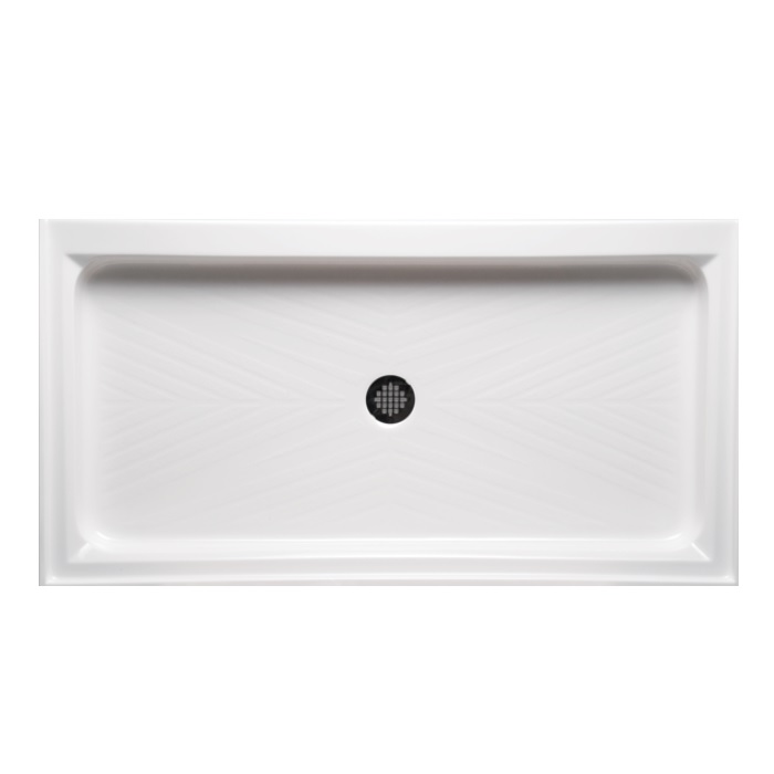 Americh A6032ST-WH 6032 Single Threshold Shower Base In White