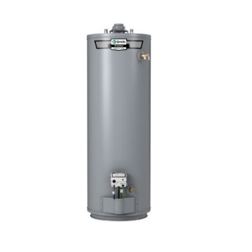 AO Smith 100191211 XCR-50 Proline 50 Gallon Tall Residential Natural Gas Water Heater - Atmoshperic Vent - 10 Year Warranty