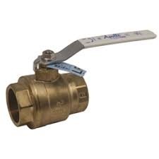 Apollo 77FLF10401 Brass Ball Valve, Full Port, Lever Handle, 3/4" NPT Female