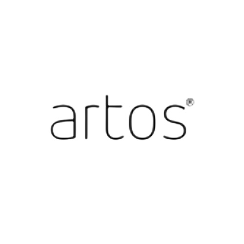 Artos TK425BK 18" L Towel Bar in Black
