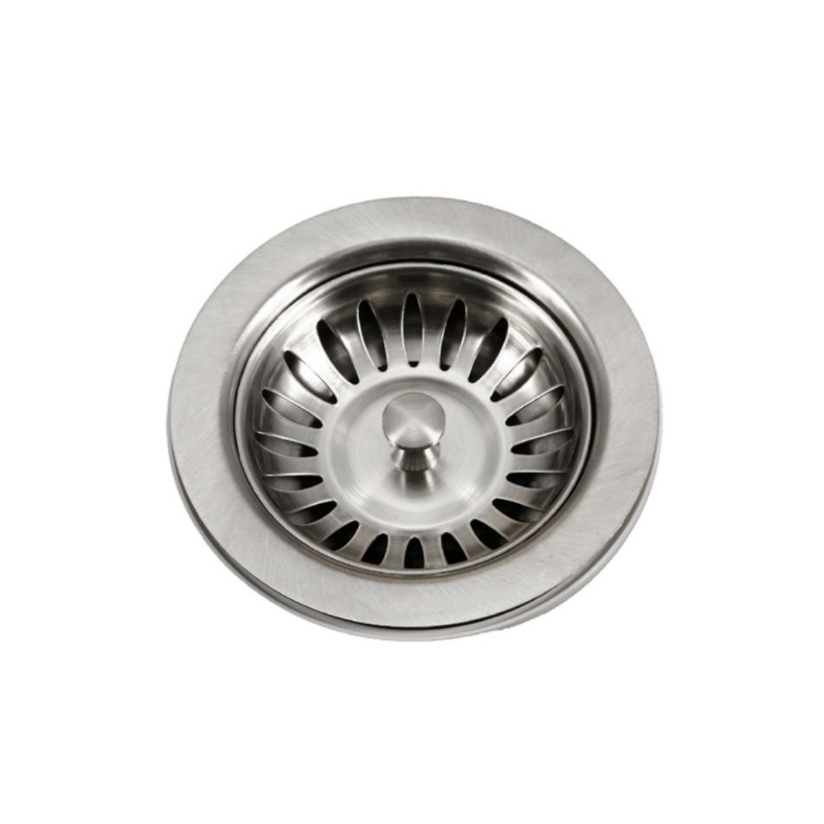 Hamat BAS-2000-SS 3-1/2'' Diameter Basket Strainer in Stainless Steel