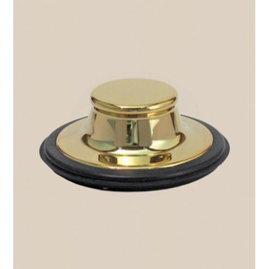 Herbeau 451460 Garbage Disposal Stopper in Satin Nickel