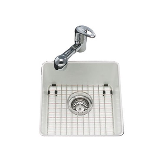 Kindred KGS3U/8SL Single Bowl Granite Undermount Kitchen Sink In Slate