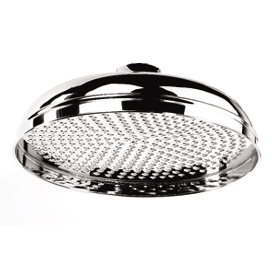 Samuel Heath V912-SSF 12 Inch Skirted Shower Head -300mm in Satin Nickel V912.SSF