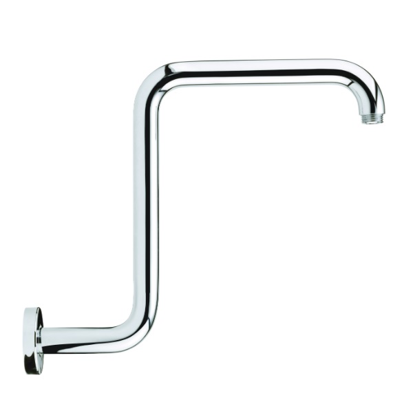 Nikles C08N.300X200.05N/US Shower Arm XL 11.8" X 7.8" in Polished Chrome