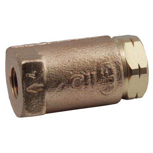 Conbraco 61-109-01 Bronze Spring Check Valve, w/ Ball Cone, 2 1/2" NPT Female