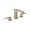 Hansgrohe 32518821 Metropol Widespread Faucet 110 with Lever Handles, 1.2 GPM in Brushed Nickel