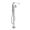 Axor 46441001 Edge 36" Height Floor Mounted Tub Filler Trim with 1.75 GPM Hand Shower Diamond Cut in Polished Chrome (Rough In Sold Separately)
