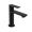 Hansgrohe 72557671 Rebris E 1.2 GPM Single Hole Centerset Bathroom Faucet 110 with Pop-Up Drain in Matte Black
