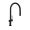 Hansgrohe 72857671 Talis N 1.5 GPM Deck mounted HighArc O-Style 2-Spray Pull-Down Kitchen Faucet with Single Lever in Matte Black
