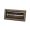 Continental Industries 28B 0210 2-1/4" X 10" Rolled-Face Floor Register, Brown, Steel, USA