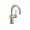 Moen 6221BN Cia 1.2 GPM One-Handle High Arc Bathroom Faucet with Lift Rod Drain Assembly in Brushed Nickel