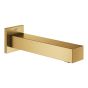 Grohe 13305GN0 Eurocube® 6-11/16" Non-Diverter Wall Mounted Tub Spout in Brushed Cool Sunrise