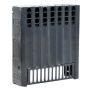 Cast Iron Radiator w/Grill, 8 Sections, 20"H