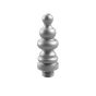 Merit Metal ST-3 Polished Chrome STEEPLE Tip Finial