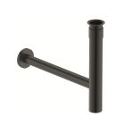 Duravit 0050364692 Universal P-Trap for Wall Mounted Sink in Black Matte