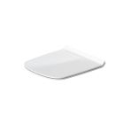 Duravit 0063790000 DuraStyle Elongated Closed-Front Toilet Seat with Soft Close in White