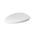 Duravit 0068490000 Duraplus Elongated Closed Front Toilet Seat with Soft Close in White