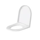 Duravit 0069890000 Universal Elongated Slow Close Toilet Seat and Cover in White