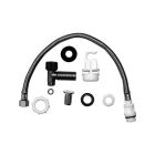 Duravit 0075041000 Starck 3 Central Connection Retrofit Kit in Chrome