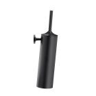 Duravit 0099464600 Starck T 3.13" L X 4.63" W X 17.13" H Wall-Mounted Toilet Brush Holder in Matte Black