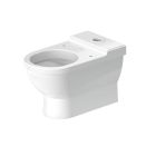 Duravit 0128090092 Starck 3 1.6 GPF Elongated Floor Mounted Toilet Bowl in White (Seat and Tank Sold Separately)